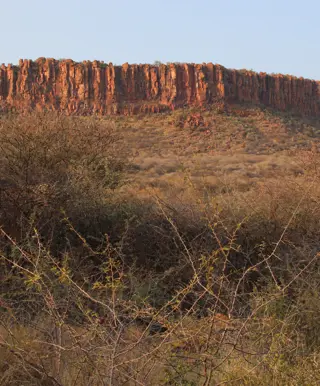 Faszinierende Lodge auf dem Waterberg Plateau